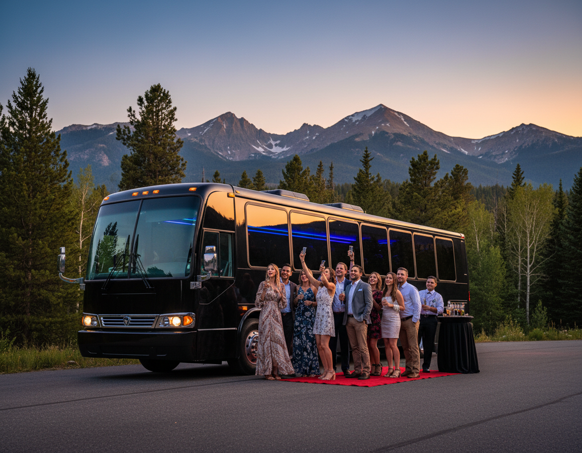 Lafayette party bus and bus charter